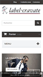 Mobile Screenshot of label-cravate.com